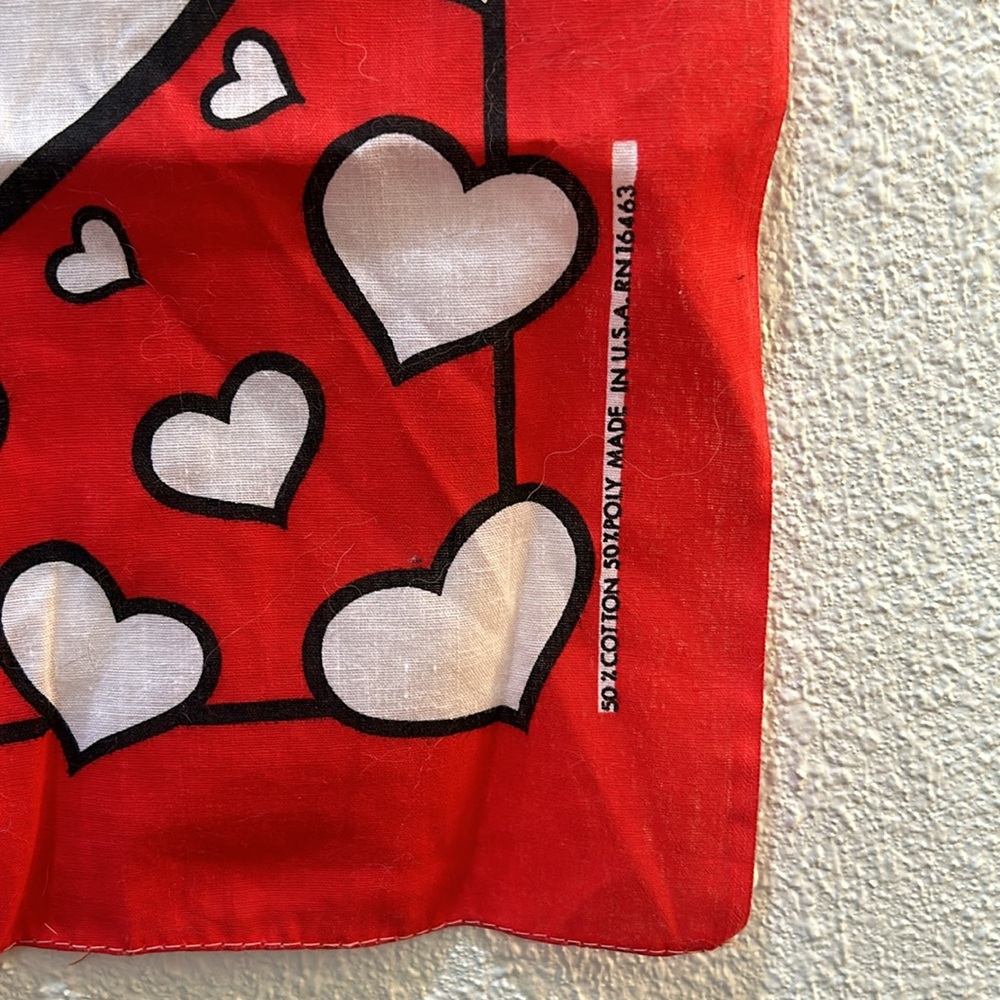 Disney Red and White Mickey and Minnie Scarf - Picture 7 of 10